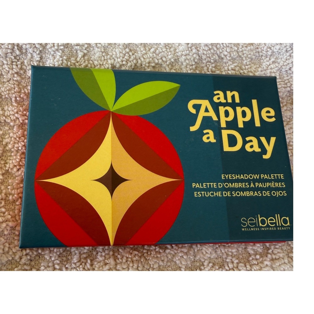 Sei Bella An Apple a Day Eyeshadow Palette 5 Shades Melaleuca Red Gold Green 5g